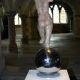 Arc I Maquette (abstract figurative sculpture) by sculptor Ian Campbell-Briggs