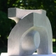 Dualism (abstract sculpture) by sculptor Ian Campbell-Briggs