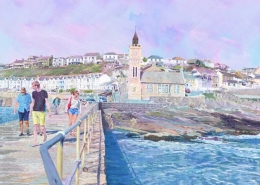 Porthleven Pier - 2D drawing